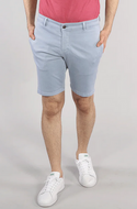 Luxury Stretch Shorts, Aqua - Caswell's Fine Menswear