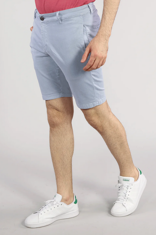 Luxury Stretch Shorts, Aqua - Caswell's Fine Menswear