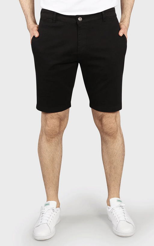 Luxury Stretch Shorts, Black - Caswell's Fine Menswear