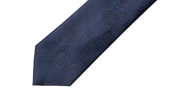 Tie, Navy - Caswell's Fine Menswear