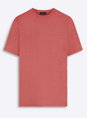 T-Shirt, Apricot - Caswell's Fine Menswear