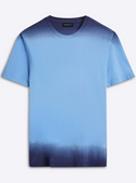 T-Shirt, Sky - Caswell's Fine Menswear