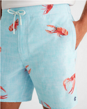 Toma Half Elastic 7" Surf Shorts, Baja - Caswell's Fine Menswear