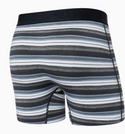 Vibe Super Soft Boxer Brief / Freehand Stripe- Grey - Caswell's Fine Menswear