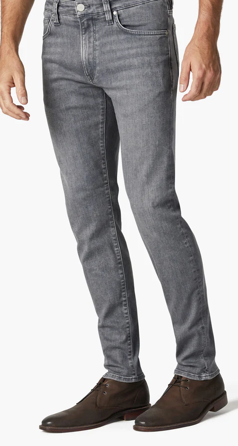 Cool Tapered Leg Jeans in Mid Smoke Urban - Caswell's Fine Menswear