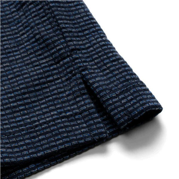 Holder Open Collar Polo, Navy - Caswell's Fine Menswear