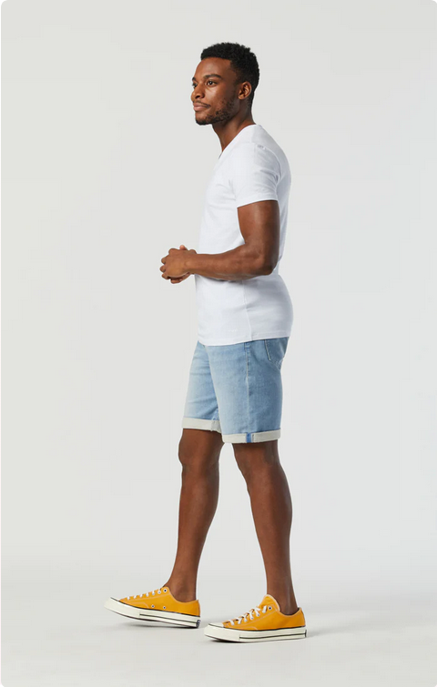 Brian 8" Inseam Shorts, Light Brushed - Caswell's Fine Menswear