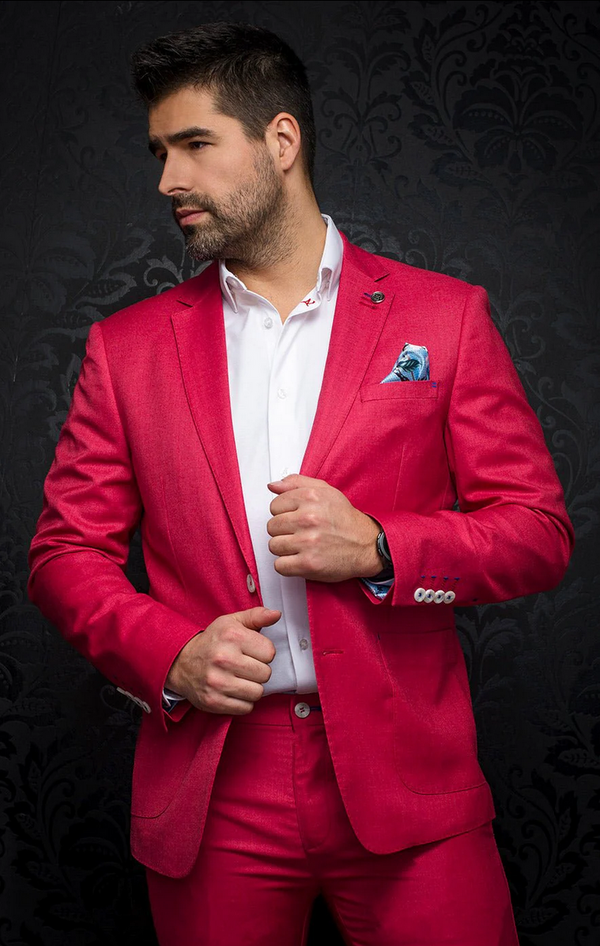 Blazer | CRAIG, Red - Caswell's Fine Menswear