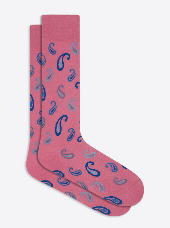 Socks, Pink - Caswell's Fine Menswear