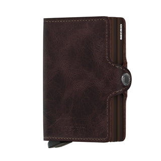 SECRID TWINWALLET VINTAGE CHOCOLATE - Caswell's Fine Menswear