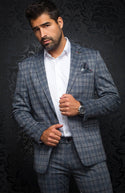 Blazer/Suit Separate Walken, Medium Grey - Caswell's Fine Menswear