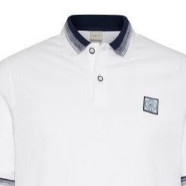 Polo Shirt, White - Caswell's Fine Menswear