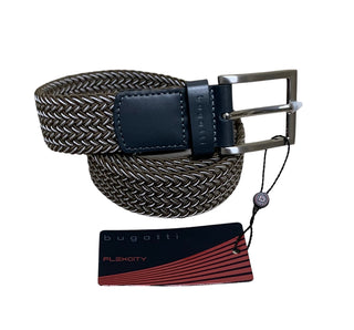 Stretch Woven Belt, Olive - Caswell's Fine Menswear