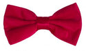 PLAIN MICROFIBER ADJUSTABLE BOW TIES ~ 50 COLORS - Caswell's Fine Menswear