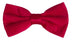 PLAIN MICROFIBER ADJUSTABLE BOW TIES ~ 50 COLORS - Caswell's Fine Menswear