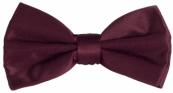 PLAIN MICROFIBER ADJUSTABLE BOW TIES ~ 50 COLORS - Caswell's Fine Menswear
