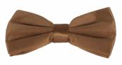 PLAIN MICROFIBER ADJUSTABLE BOW TIES ~ 50 COLORS - Caswell's Fine Menswear