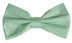 PLAIN MICROFIBER ADJUSTABLE BOW TIES ~ 50 COLORS - Caswell's Fine Menswear