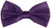 PLAIN MICROFIBER ADJUSTABLE BOW TIES ~ 50 COLORS - Caswell's Fine Menswear