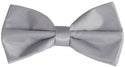 PLAIN MICROFIBER ADJUSTABLE BOW TIES ~ 50 COLORS - Caswell's Fine Menswear
