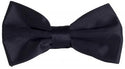 PLAIN MICROFIBER ADJUSTABLE BOW TIES ~ 50 COLORS - Caswell's Fine Menswear