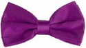 PLAIN MICROFIBER ADJUSTABLE BOW TIES ~ 50 COLORS - Caswell's Fine Menswear