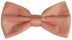 PLAIN MICROFIBER ADJUSTABLE BOW TIES ~ 50 COLORS - Caswell's Fine Menswear