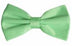 PLAIN MICROFIBER ADJUSTABLE BOW TIES ~ 50 COLORS - Caswell's Fine Menswear