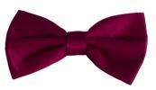PLAIN MICROFIBER ADJUSTABLE BOW TIES ~ 50 COLORS - Caswell's Fine Menswear