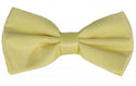 PLAIN MICROFIBER ADJUSTABLE BOW TIES ~ 50 COLORS - Caswell's Fine Menswear