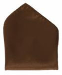 PLAIN MICROFIBER POCKET SQUARES ~ 50 COLORS - Caswell's Fine Menswear
