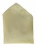 PLAIN MICROFIBER POCKET SQUARES ~ 50 COLORS - Caswell's Fine Menswear