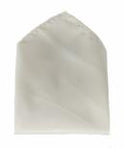 PLAIN MICROFIBER POCKET SQUARES ~ 50 COLORS - Caswell's Fine Menswear