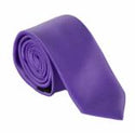 PLAIN MICROFIBER SKINNY TIES ~ 50 COLORS - Caswell's Fine Menswear