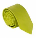 PLAIN MICROFIBER SKINNY TIES ~ 50 COLORS - Caswell's Fine Menswear