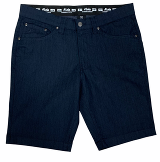 LOIS SHORT 5 POCKET IN NAVY - Caswell's Fine Menswear
