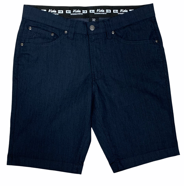 LOIS SHORT 5 POCKET IN NAVY - Caswell's Fine Menswear