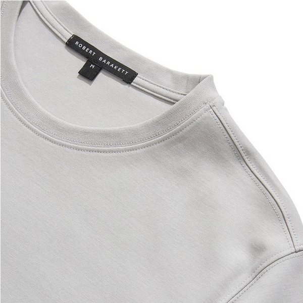 The Barakett Tee, Chalk - Caswell's Fine Menswear