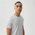 The Barakett Tee, Chalk - Caswell's Fine Menswear