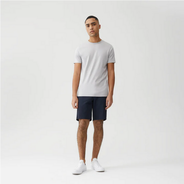 The Barakett Tee, Chalk - Caswell's Fine Menswear