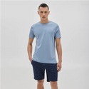 The Barakett Tee, Dover Blue - Caswell's Fine Menswear