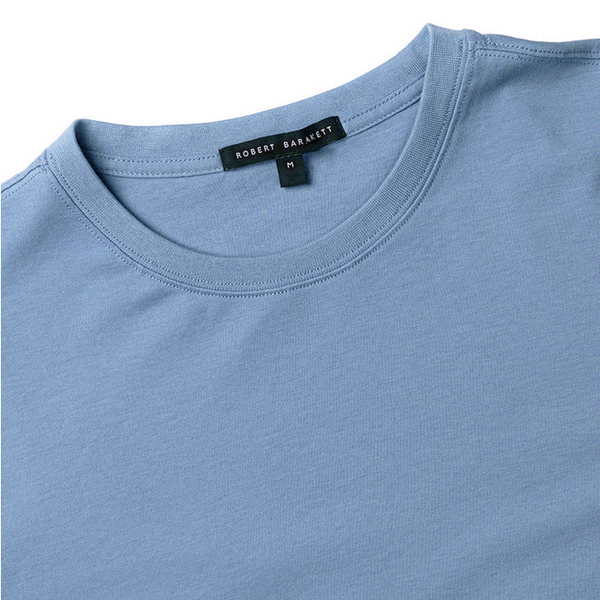 The Barakett Tee, Dover Blue - Caswell's Fine Menswear