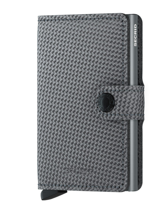 SECRID MINIWALLET CARBON COOL GREY - Caswell's Fine Menswear