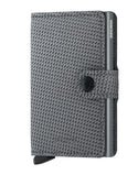 SECRID MINIWALLET CARBON COOL GREY - Caswell's Fine Menswear