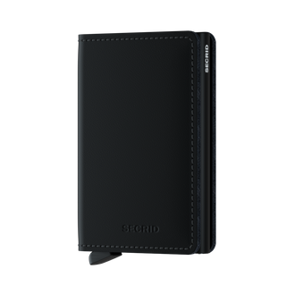 SECRID SLIMWALLET MATTE BLACK - Caswell's Fine Menswear