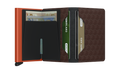 Slim Wallet Optical, Brown/Orange - Caswell's Fine Menswear