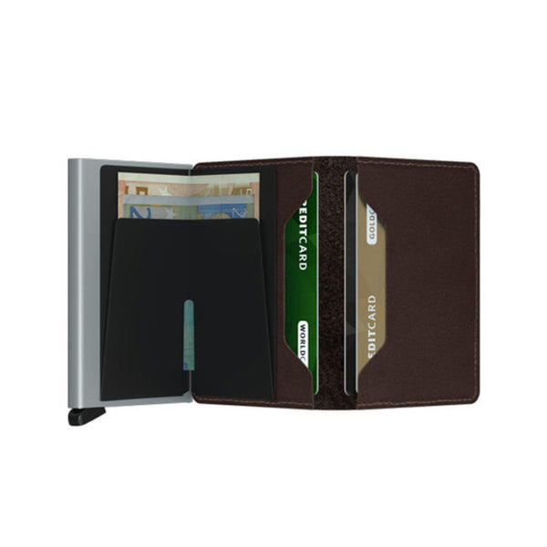 Slim Wallet Original Dark Brown - Caswell's Fine Menswear
