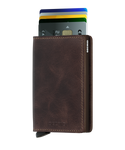 SECRID SLIMWALLET VINTAGE CHOCOLATE - Caswell's Fine Menswear