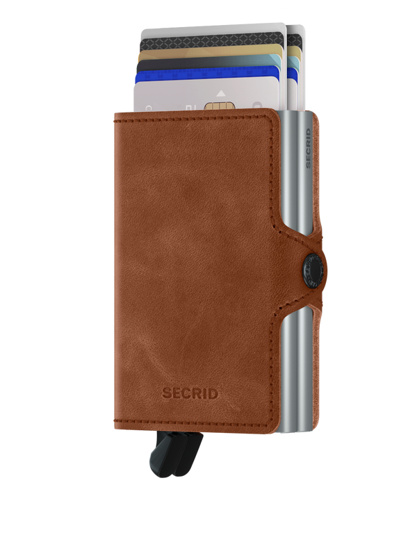 SECRID TWINWALLET VINTAGE CONGAC/SILVER - Caswell's Fine Menswear