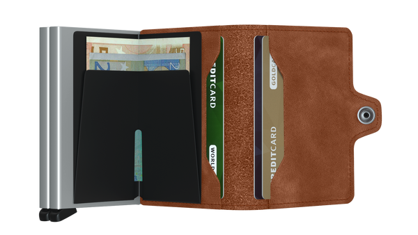 SECRID TWINWALLET VINTAGE CONGAC/SILVER - Caswell's Fine Menswear
